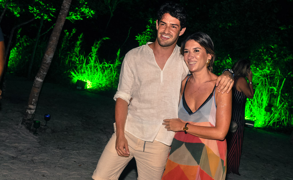 Alexandre Pato e Rebeca Abravanel